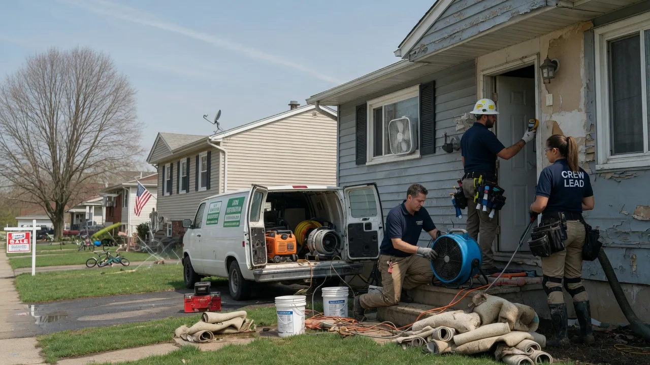 Flood Cleanup in Mount Hope, WI near me