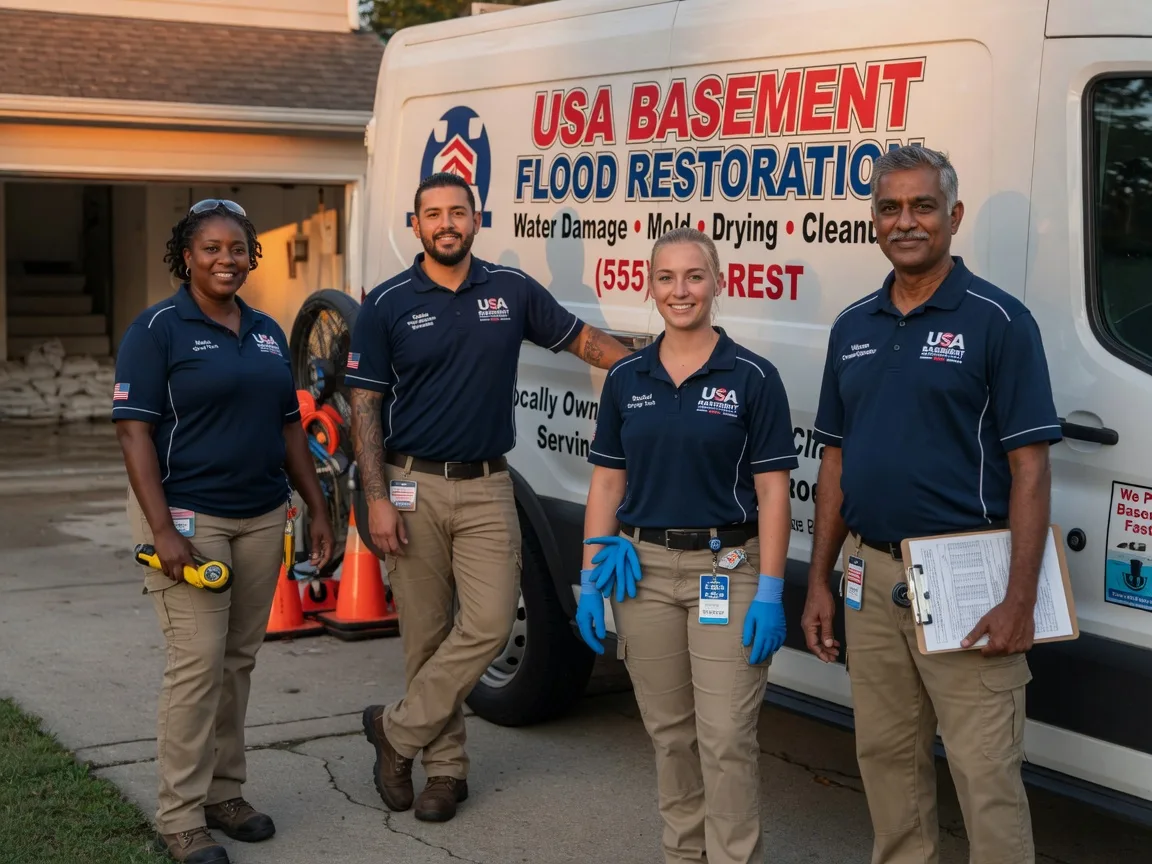 Basement Flood Cleanup company in Mount Hope, WI